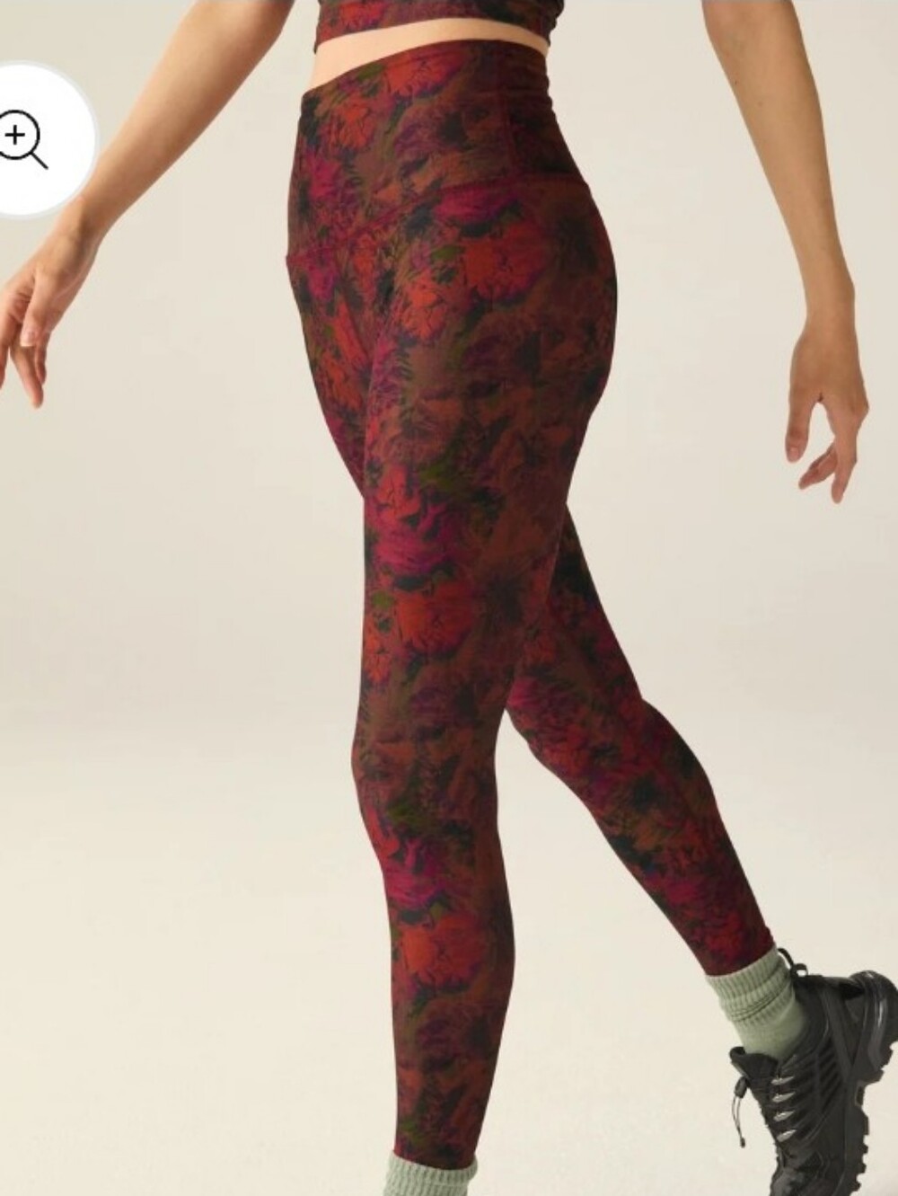 Beyond Yoga Softmark Caught In The Midi High Waisted Legging - Midnight Floral